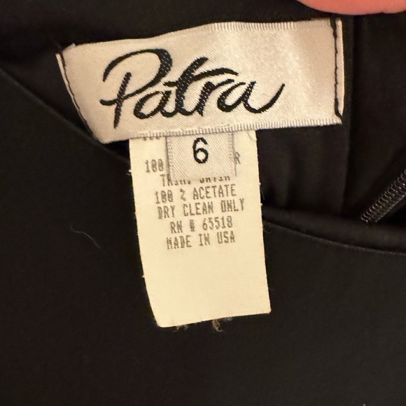 Patra Black Midi Zip Up Skirt | Size 6 - Picture 7 of 8